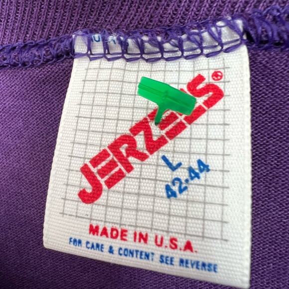 Vintage Mardi Gras New Orleans T-Shirt Festival Size Large 90’s Single Stitch - Picture 6 of 6